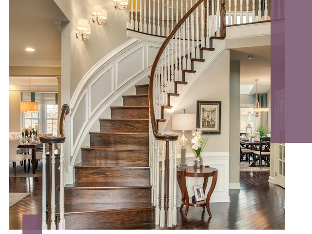 Изготовление лестниц под ключ в Ялуторовске — металлокаркас и отделка