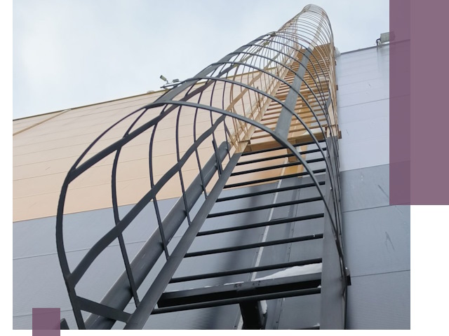 Изготовление и монтаж пожарных лестниц в Ялуторовске профессионально