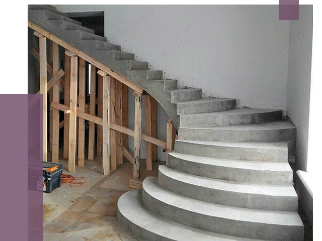 Изготовление бетонных лестниц под ключ в Ялуторовске от 20142 руб. | ПРОЛЁТ-Лтр