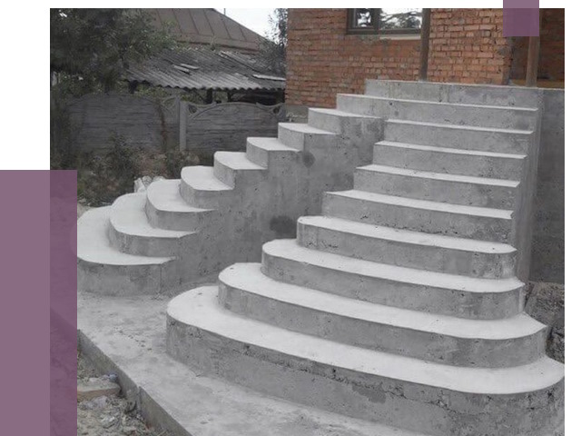 Монтаж бетонных лестниц в Ялуторовске от 4338 руб. 