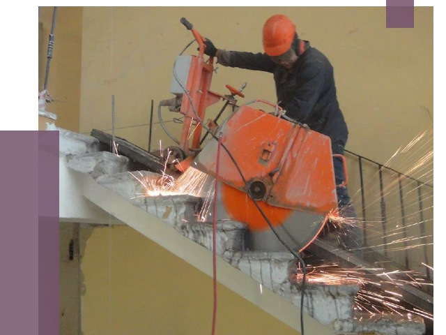 Демонтаж бетонных лестниц в Ялуторовске от 4648 руб. за м2 | ПРОЛЁТ-Лтр