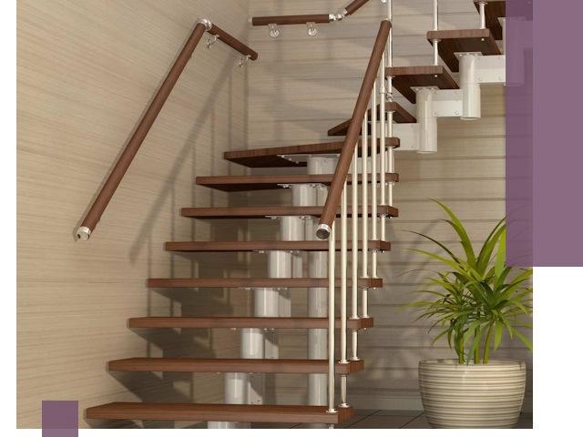 Изготовление модульных лестниц под ключ в Ялуторовске