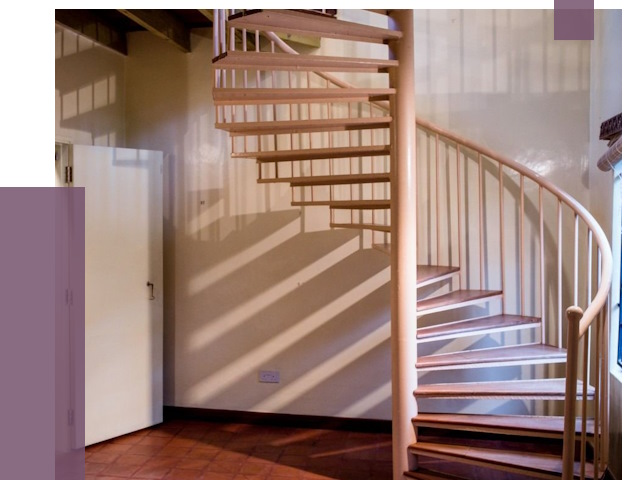 Изготовление винтовых лестниц на заказ в Ялуторовске от 76951 руб. | ПРОЛЁТ-Лтр