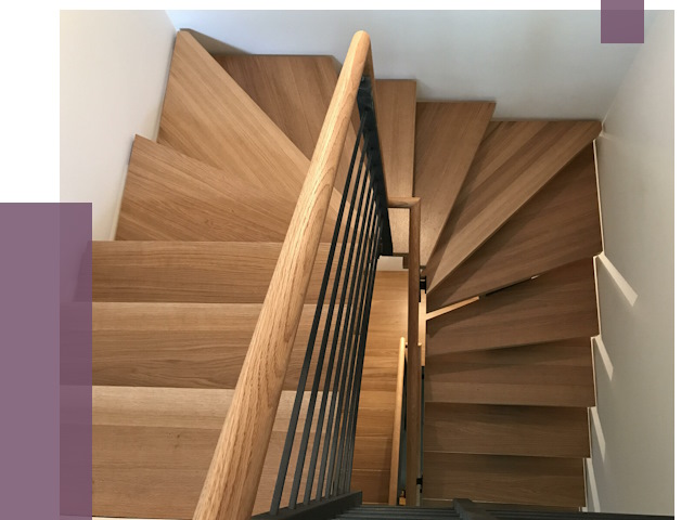 П-образные лестницы в Ялуторовске под ключ от 49063 руб. | ПРОЛЁТ-Лтр