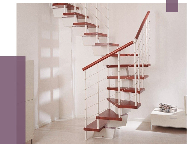 Изготовление лестниц на больцах в Ялуторовске от 9813 руб. | ПРОЛЁТ-Лтр