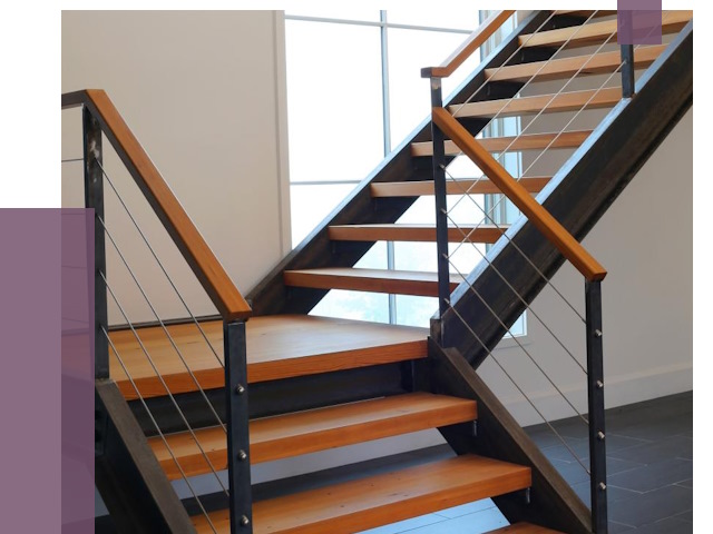 Изготовление лестниц на металлокаркасе в Ялуторовске от 19109 руб. | ПРОЛЁТ-Лтр