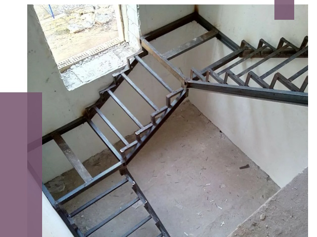 Монтаж лестниц на металлокаркасе в Ялуторовске от 12911 руб. — ПРОЛЁТ-Лтр