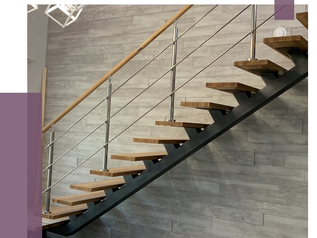 Изготовление лестниц на монокосоуре в Ялуторовске от 76951 руб. 