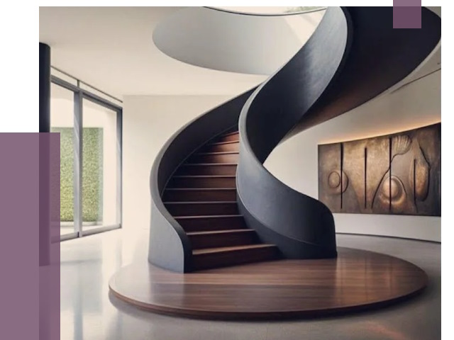 Элитные лестницы под заказ в Ялуторовске от 191087 руб. — ПРОЛЁТ-Лтр