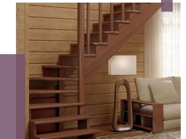 Лестницы эконом класса в Ялуторовске от 18437 руб. бюджетные решения