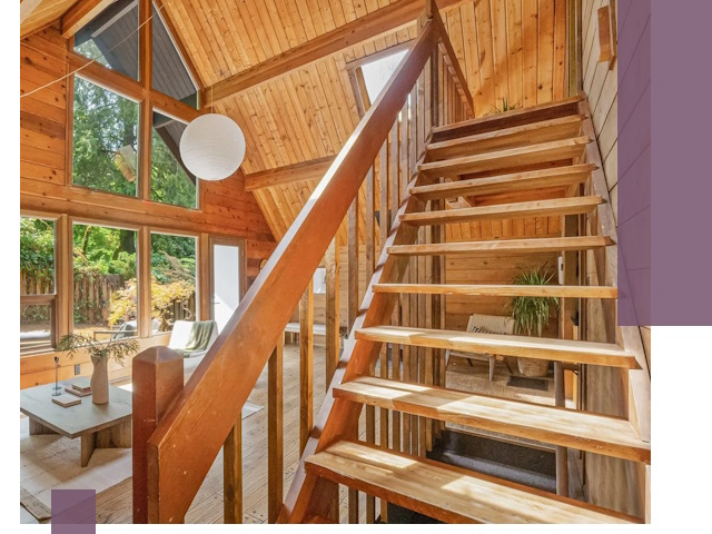 Лестницы для дачи под ключ в Ялуторовске — изготовление и монтаж