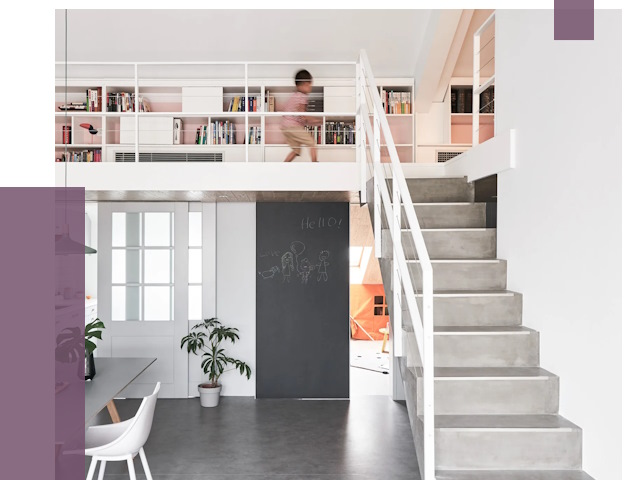 Лестницы для двухуровневой квартиры в Ялуторовске от 178175 руб. | ПРОЛЁТ-Лтр