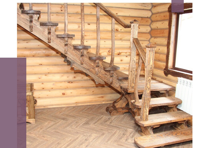 Лестницы в баню в Ялуторовске от 19315 руб. — изготовление | ПРОЛЁТ-Лтр