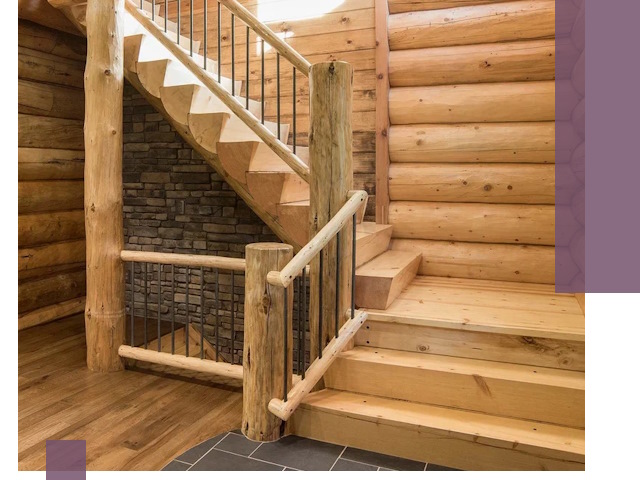 Лестницы в баню под заказ и профессиональный монтаж в Ялуторовске