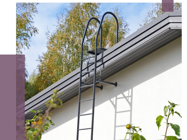 Лестницы на крышу в Ялуторовске от 19315 руб. — монтаж и монтаж ПРОЛЁТ-Лтр