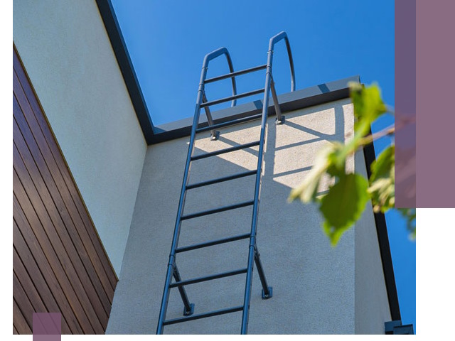 Лестницы на крышу в Ялуторовске — изготовление, монтаж, демонтаж