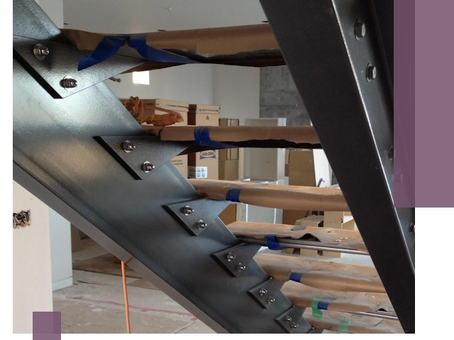 Усиление лестничных конструкций и усиление опор в Ялуторовске