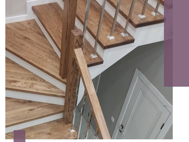 Обшивка металлических лестниц под ключ в Ялуторовске