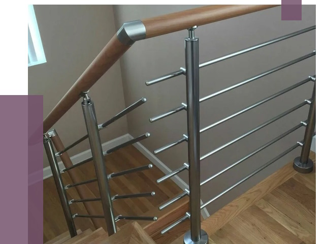 Изготовление перил в Ялуторовске от 4648 руб. — перила на заказ | ПРОЛЁТ-Лтр