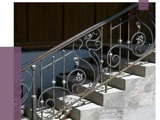 Кованые перила в Ялуторовске от 8780 руб. под ключ — качество от ПРОЛЁТ-Лтр
