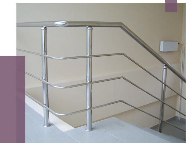 Алюминиевые перила в Ялуторовске от 6404 руб. под ключ | ПРОЛЁТ-Лтр