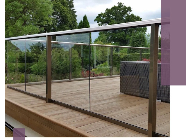 Алюминиевые перила на заказ в Ялуторовске — монтаж и гарантия