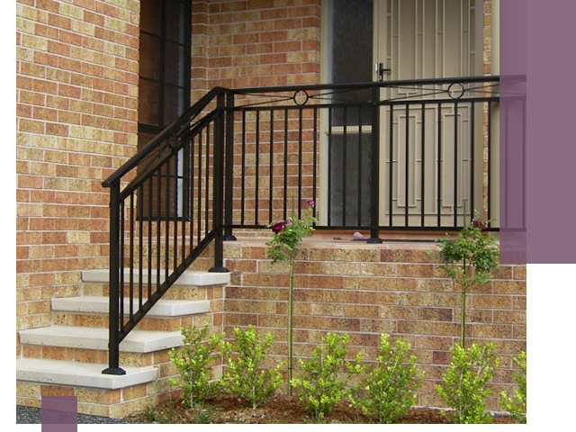 Уличные перила из металла под ключ в Ялуторовске