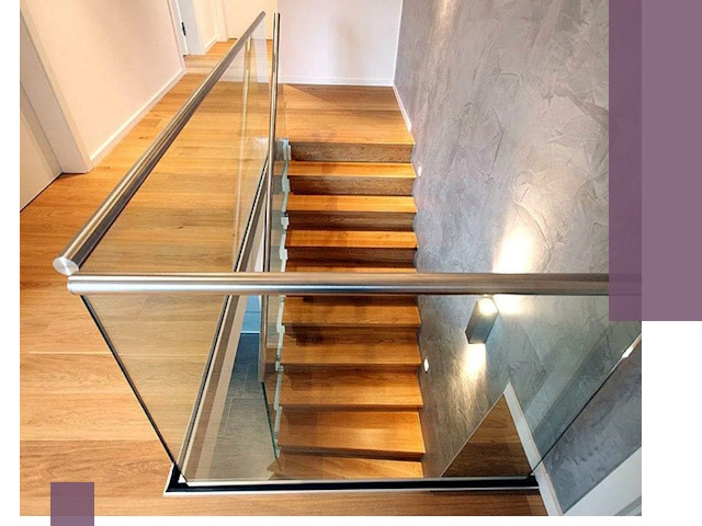 Перила для лестницы в доме — изготовление и монтаж в Ялуторовске