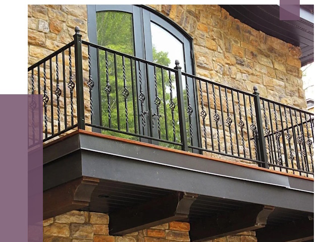 Балконные ограждения в Ялуторовске от 8108 руб. — купить | ПРОЛЁТ-Лтр