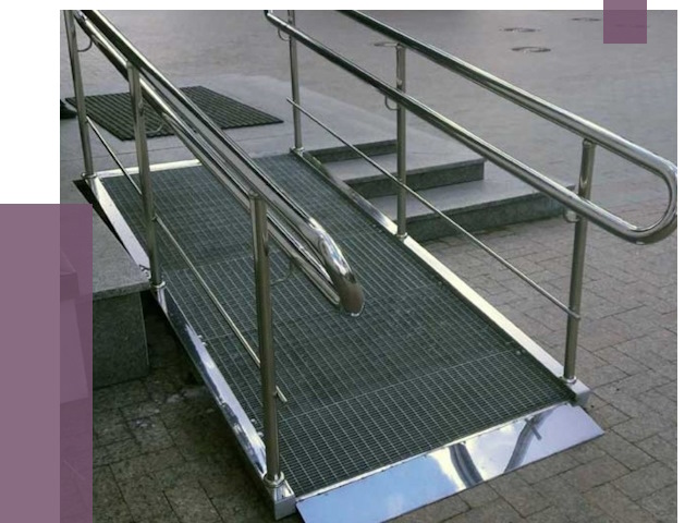 Монтаж пандусов для инвалидов в Ялуторовске от 8697 руб. под ключ | ПРОЛЁТ-Лтр