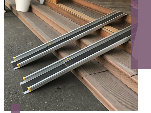 Телескопические пандусы под ключ в Ялуторовске — изготовление и монтаж