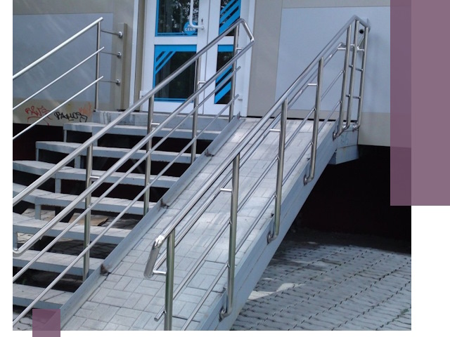 Пандус на крыльцо под ключ в Ялуторовске: монтаж и изготовление