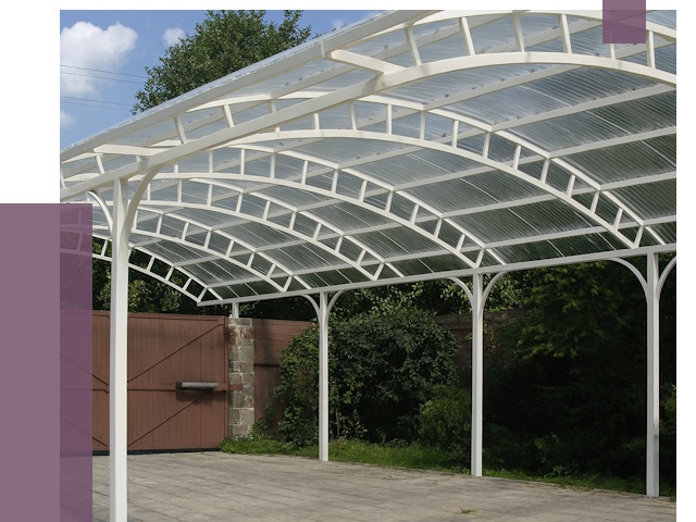 Изготовление навесов в Ялуторовске от 14977 руб. за м² — ПРОЛЁТ-Лтр