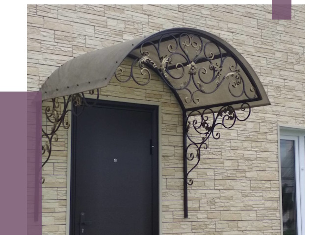 Ремонт козырьков в Ялуторовске от 7489 руб.  | ПРОЛЁТ-Лтр