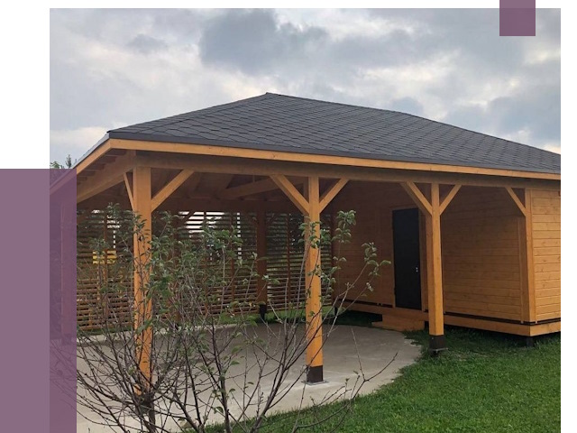 Навесы под ключ в Ялуторовске от 48805 руб.  | ПРОЛЁТ-Лтр