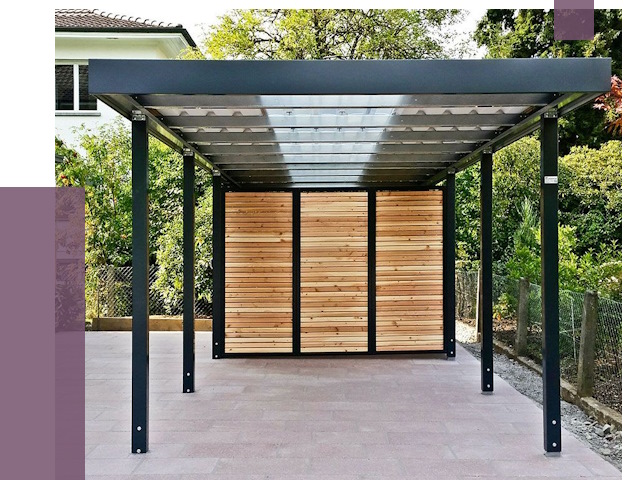 Отдельно стоящие навесы во дворе в Ялуторовске от 81083 руб. | ПРОЛЁТ-Лтр