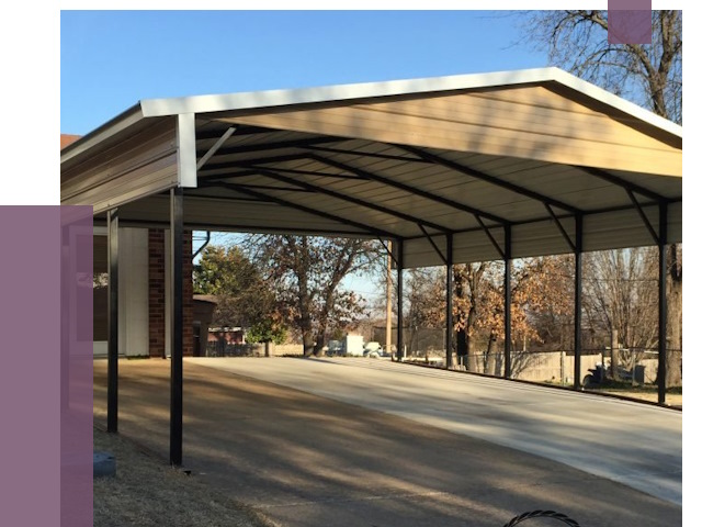 Двускатные навесы в Ялуторовске от 8108 руб.  | ПРОЛЁТ-Лтр