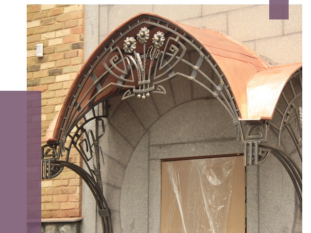 Арочные козырьки в Ялуторовске от 14719 руб. 