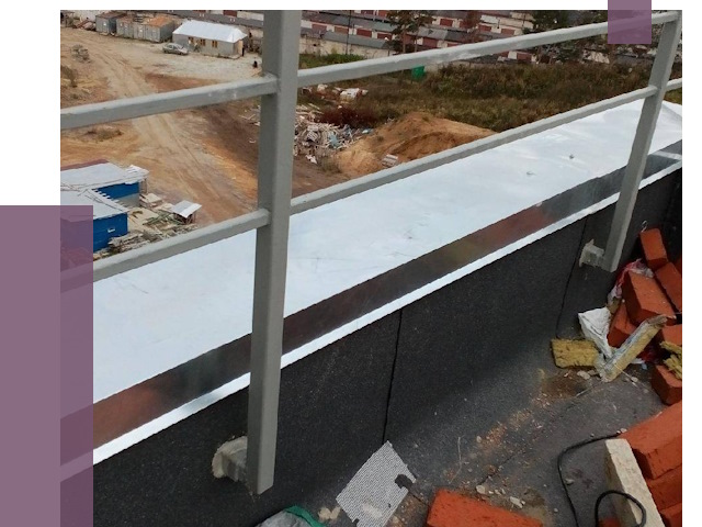 Монтаж парапетов в Ялуторовске от 4338 руб.  | ПРОЛЁТ-Лтр