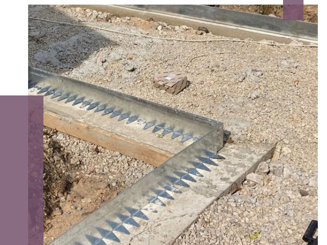 Нержавеющие бордюры в Ялуторовске от 4855 руб. под ключ | ПРОЛЁТ-Лтр