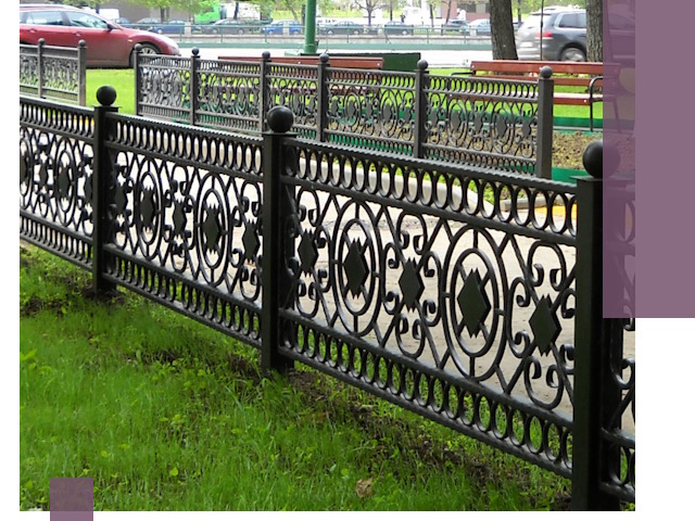 Секционные газонные ограждения под ключ в Ялуторовске