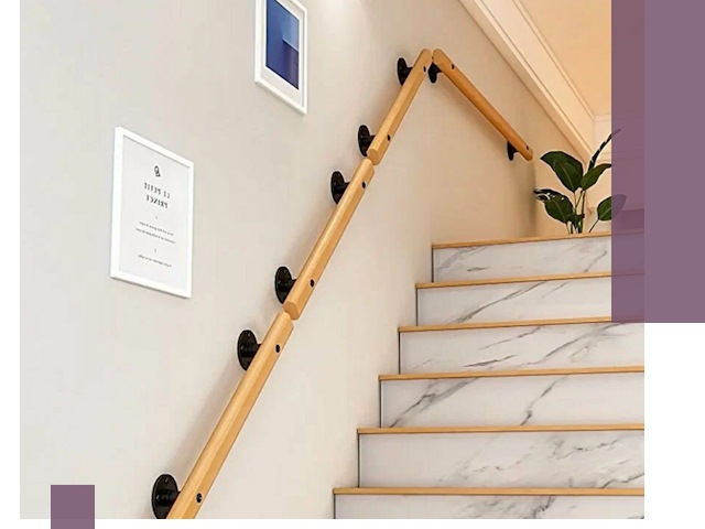 Поручни металлические и деревянные под ключ в Ялуторовске