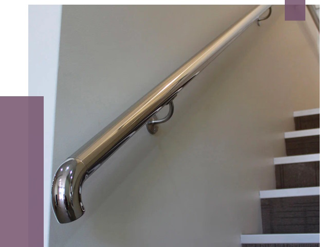 Изготовление поручней в Ялуторовске от 4648 руб.  | ПРОЛЁТ-Лтр