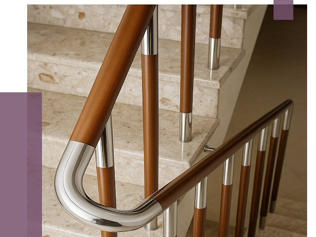 Монтаж поручней в Ялуторовске от 9813 руб. монтаж под ключ | ПРОЛЁТ-Лтр