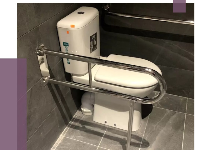 Поручни для санузлов в Ялуторовске от 4338 руб.  | ПРОЛЁТ-Лтр