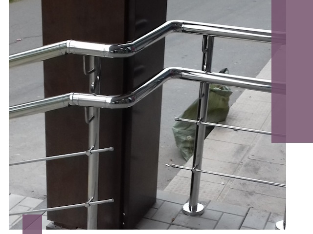 Монтаж поручней из нержавеющей стали в Ялуторовске качественно и быстро